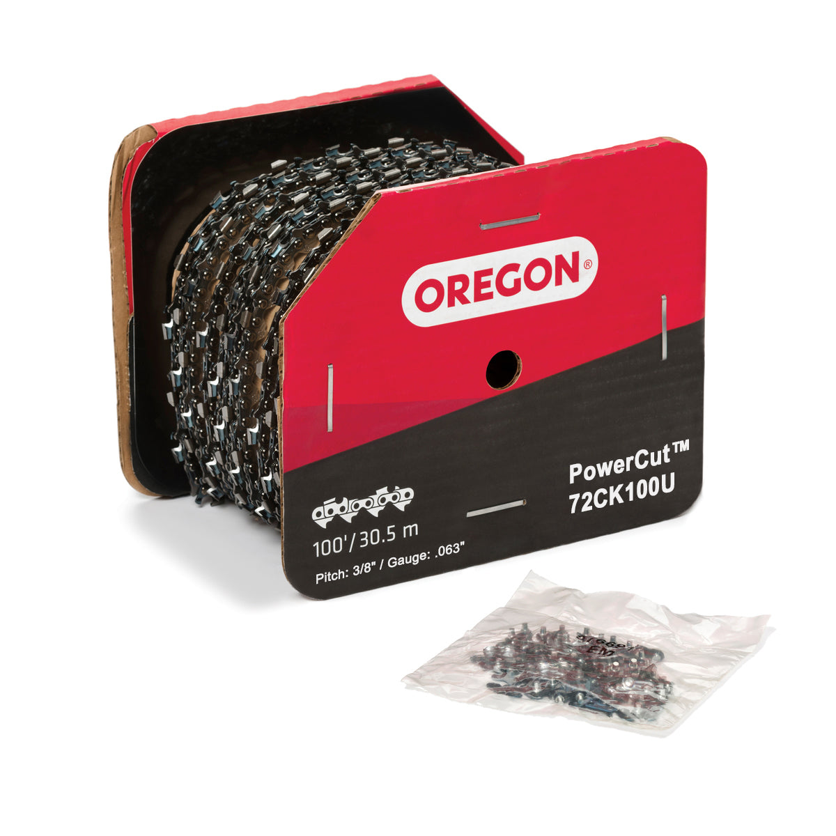 Oregon 72CK100U Semi-Skip Square Chisel Saw Chain Reel